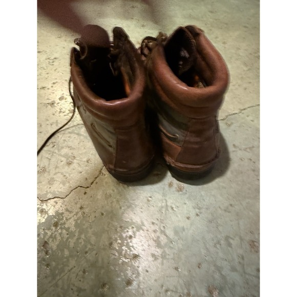 Timberland Gore-Tex Vibram Brown Leather Boots Men's 10.5 D USA - Picture 4 of 12